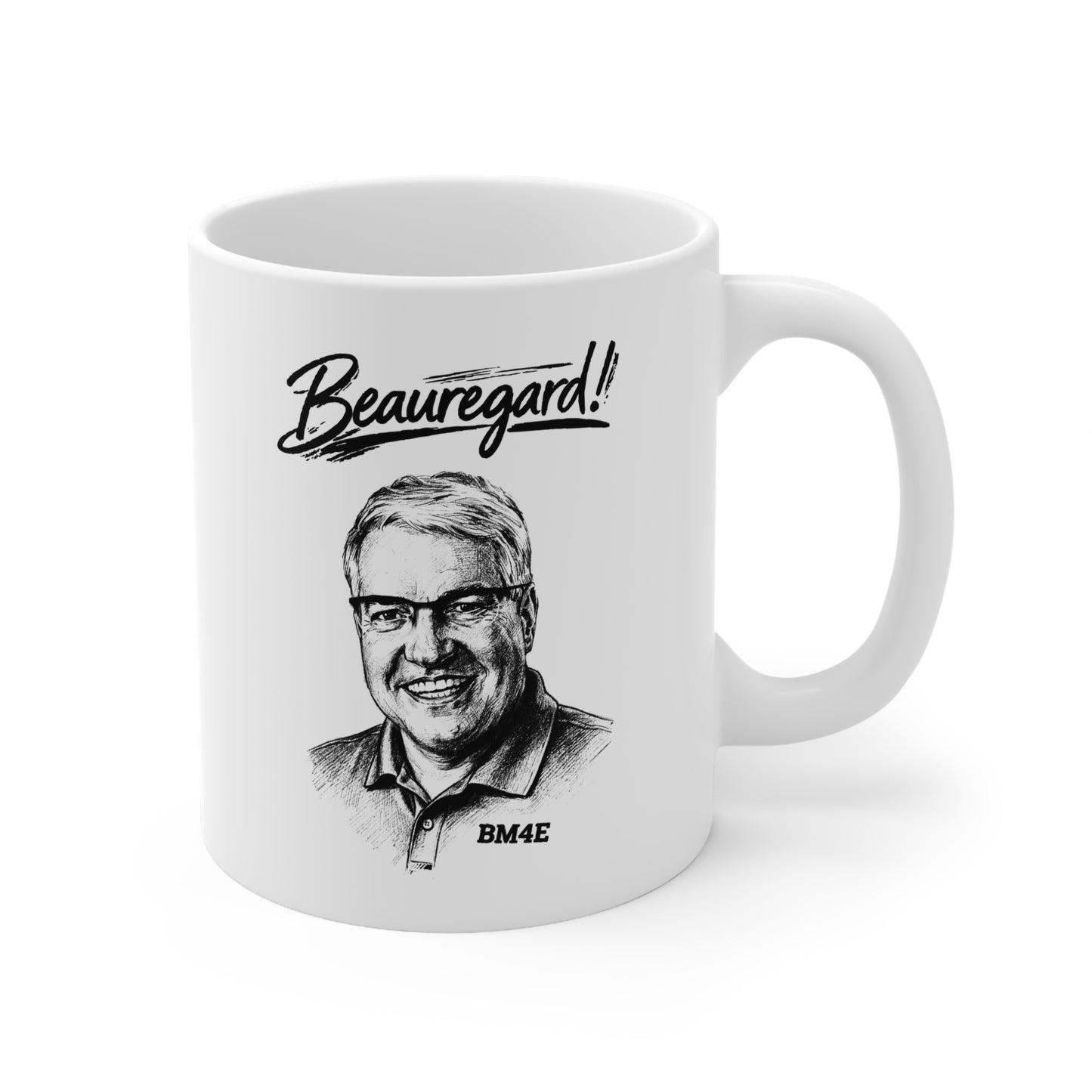 White Ceramic Mug, 11oz