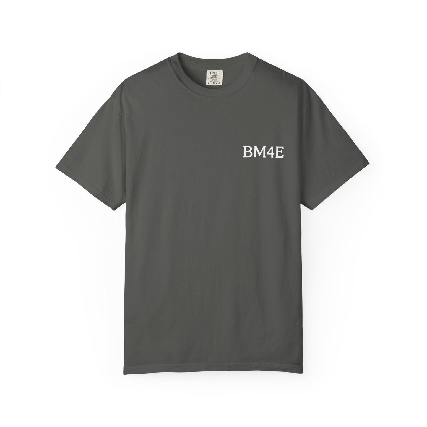 BM4E Signature Tee - White Lettering