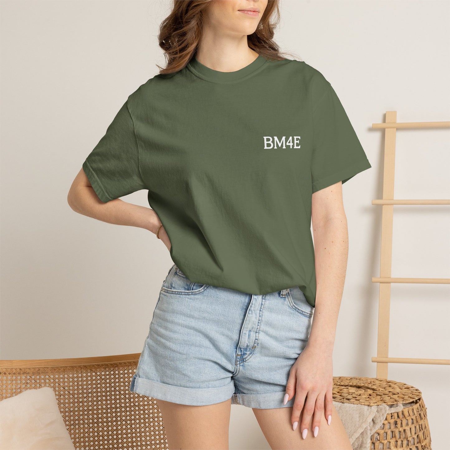 BM4E Signature Tee - White Lettering
