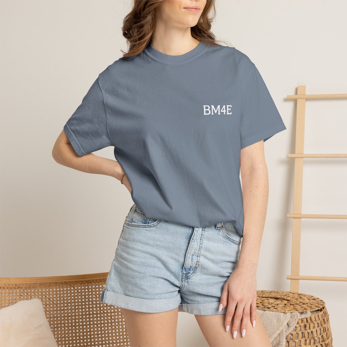 BM4E Signature Tee - White Lettering