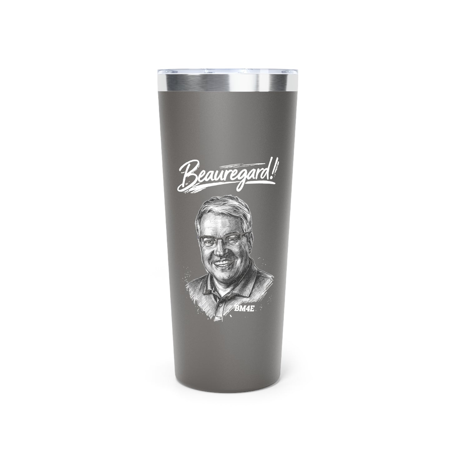 Beauregard Copper Vacuum Insulated Tumbler, 22oz