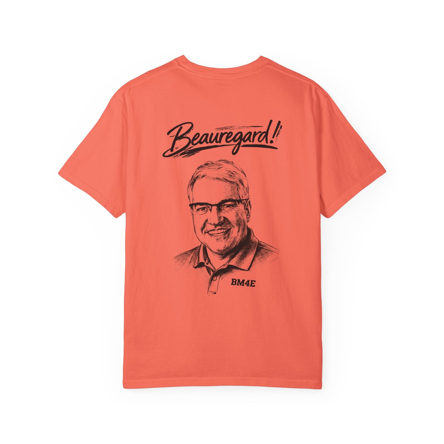 BM4 ESQUIRE - Double-Sided Print Tee (Black Lettering)