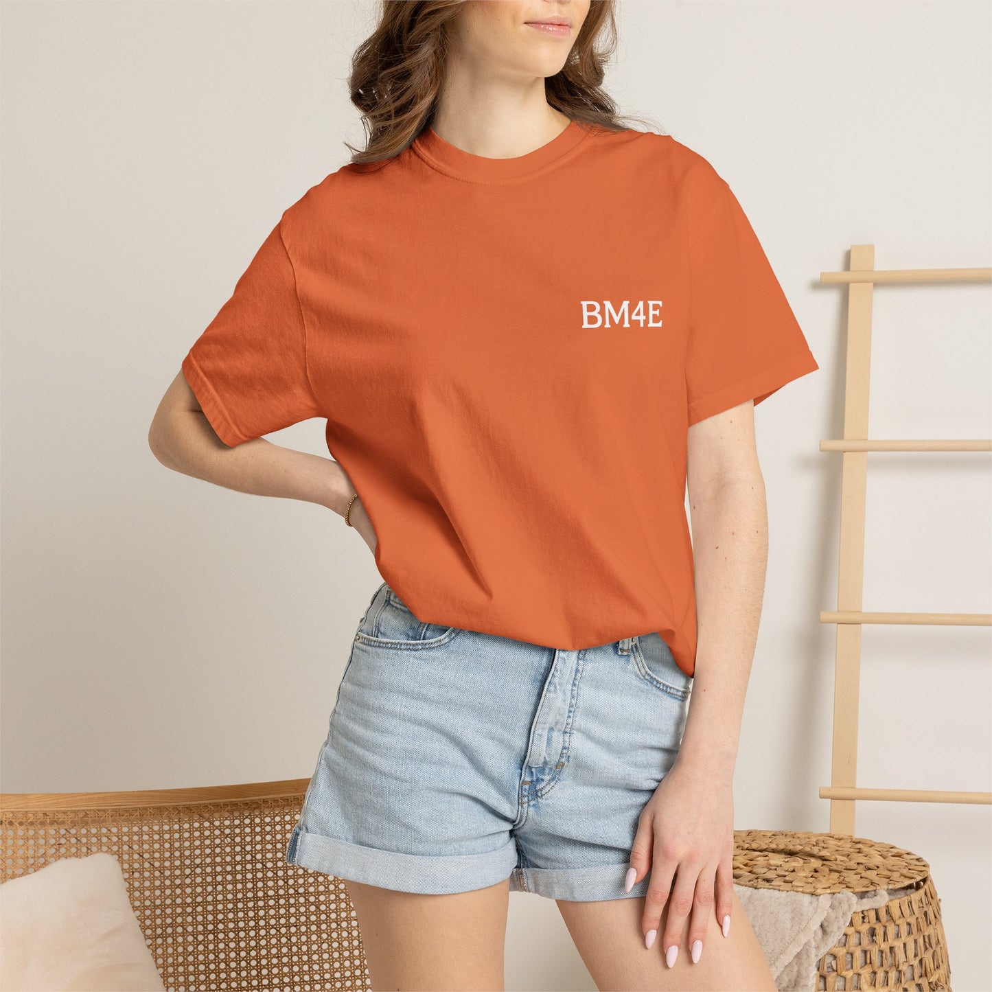 BM4E Signature Tee - White Lettering