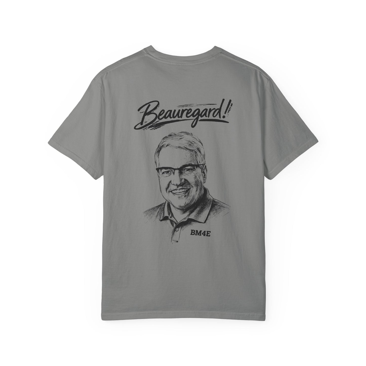 BM4 ESQUIRE - Double-Sided Print Tee (Black Lettering)