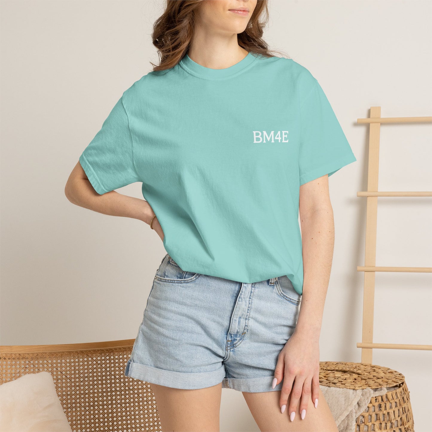 BM4E Signature Tee - White Lettering
