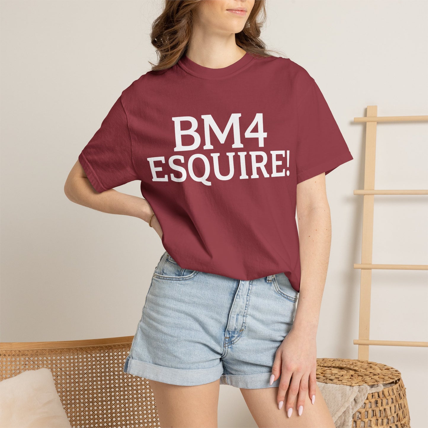 BM4E ESQUIRE! White Imprint