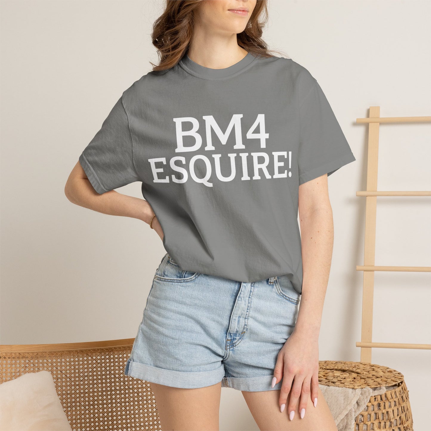 BM4E ESQUIRE! White Imprint