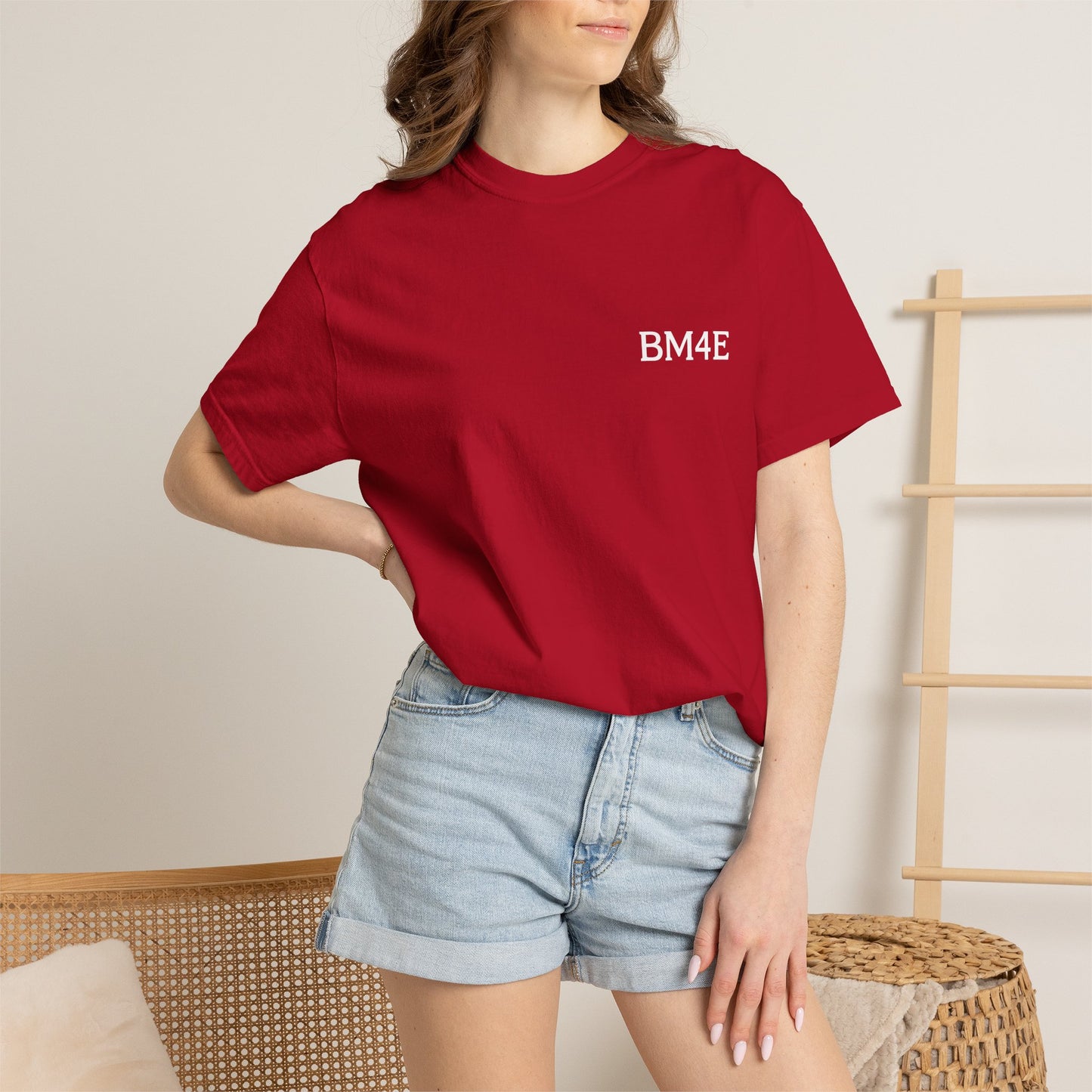 BM4E Signature Tee - White Lettering
