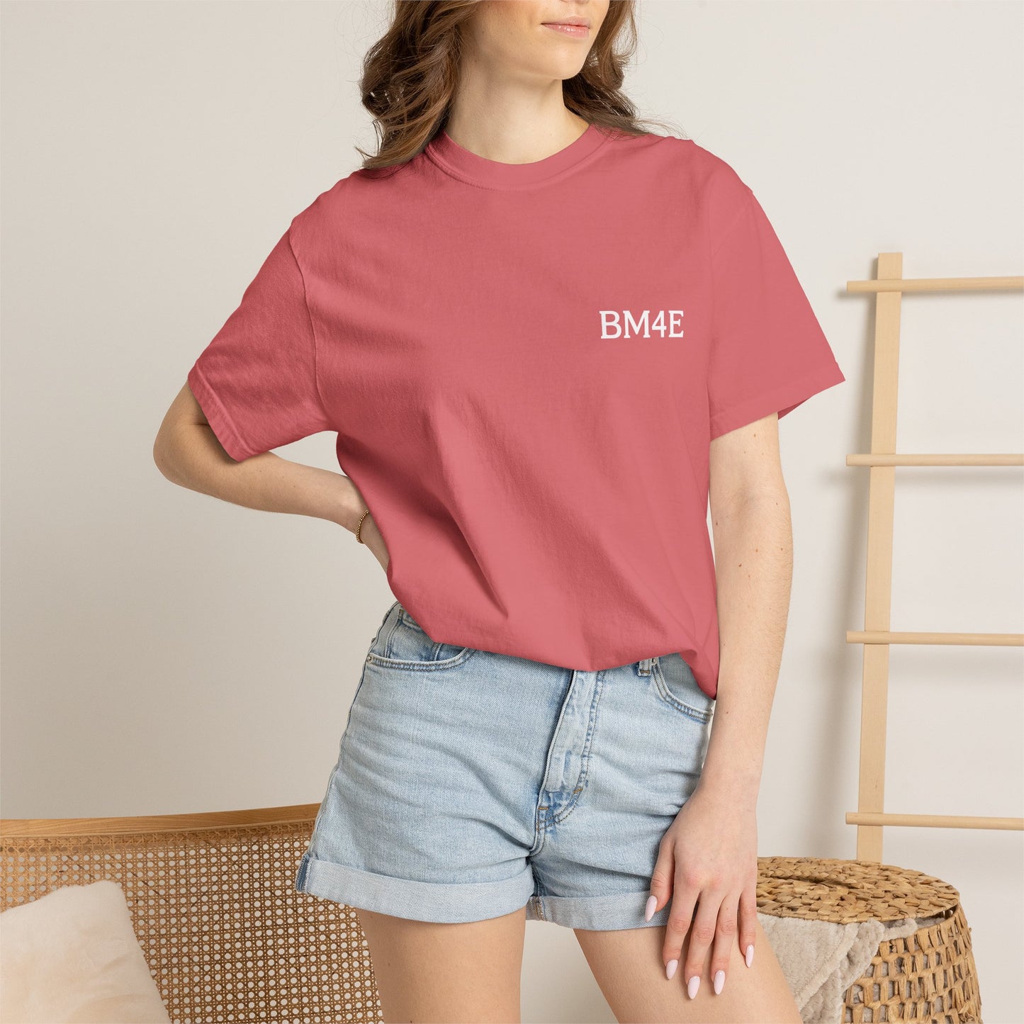 BM4E Signature Tee - White Lettering