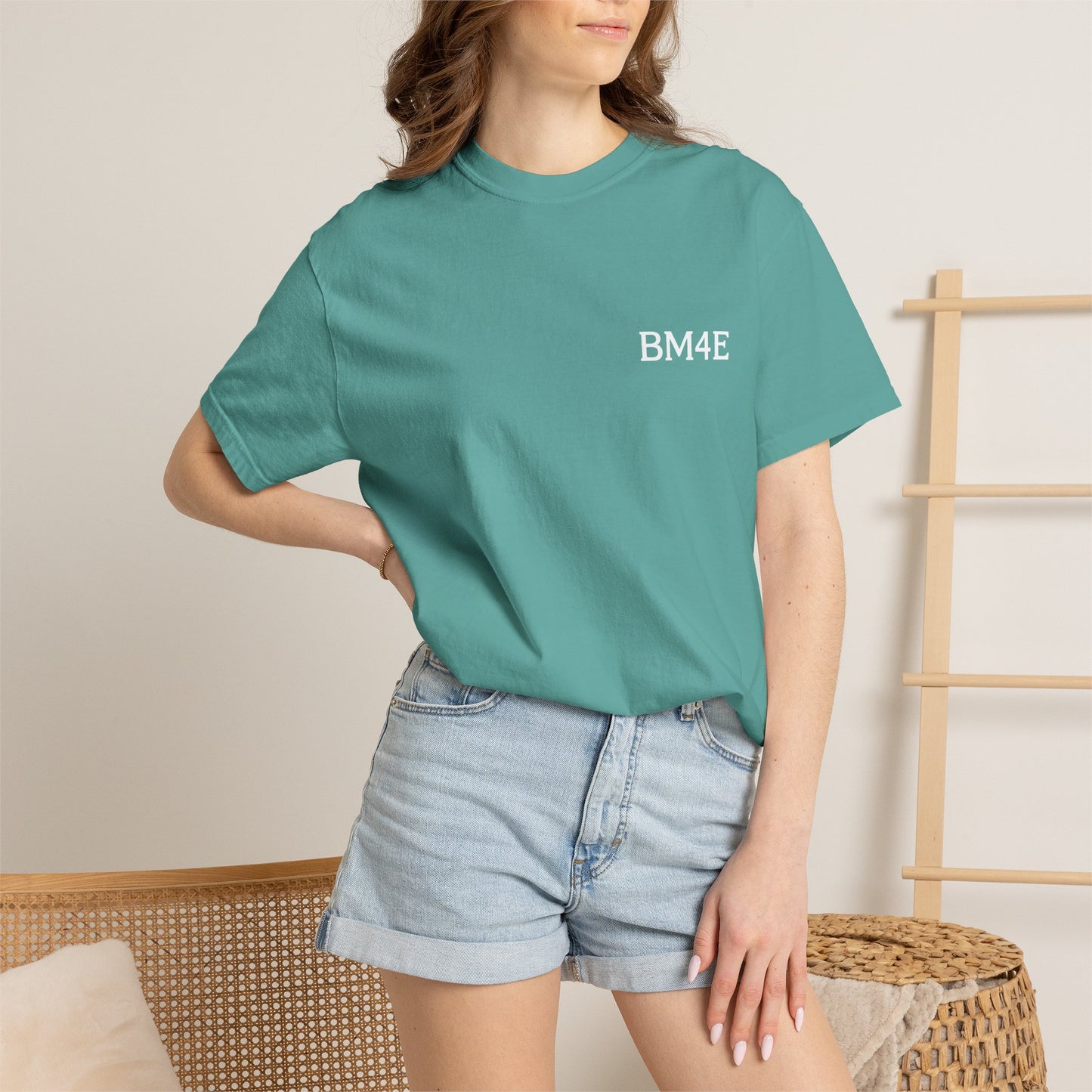 BM4E Signature Tee - White Lettering