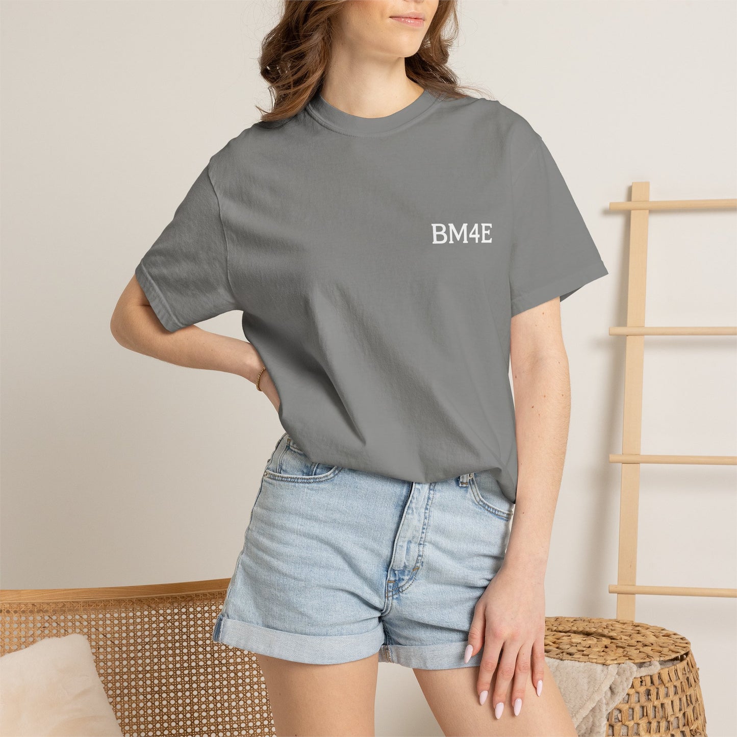 BM4E Signature Tee - White Lettering