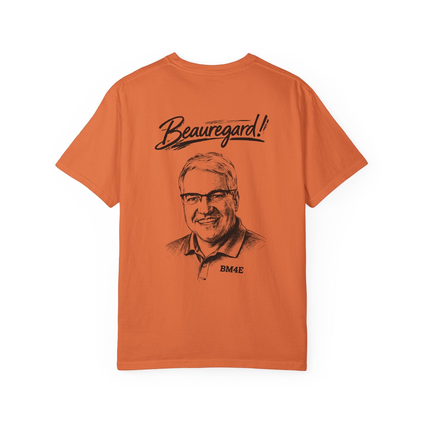 BM4 ESQUIRE - Double-Sided Print Tee (Black Lettering)