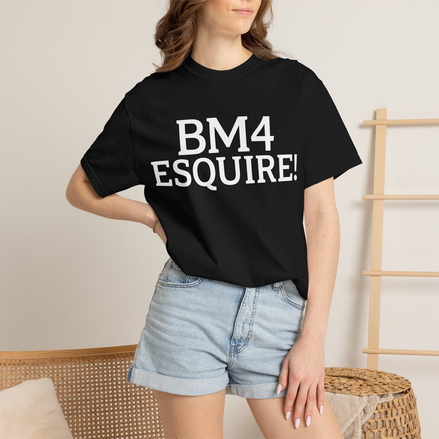 BM4E ESQUIRE! White Imprint