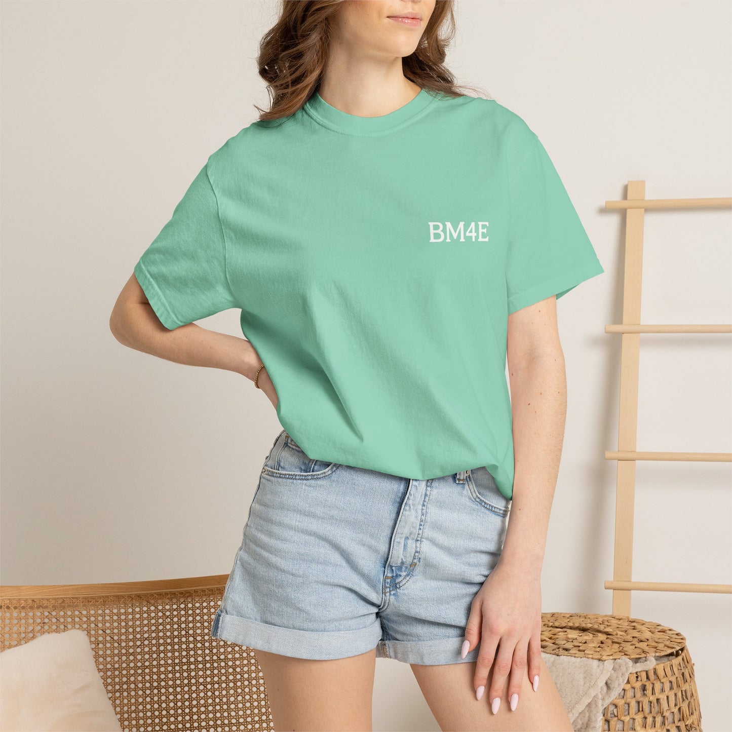 BM4E Signature Tee - White Lettering