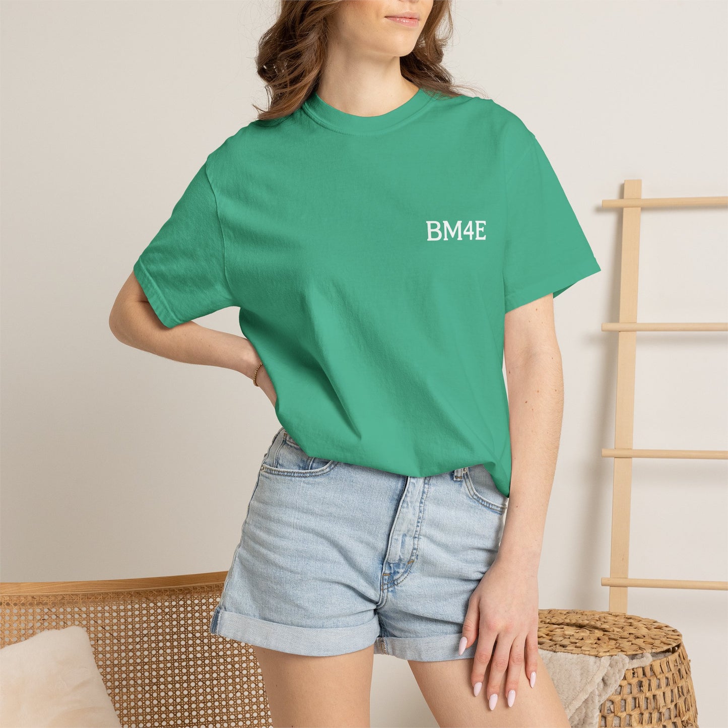 BM4E Signature Tee - White Lettering