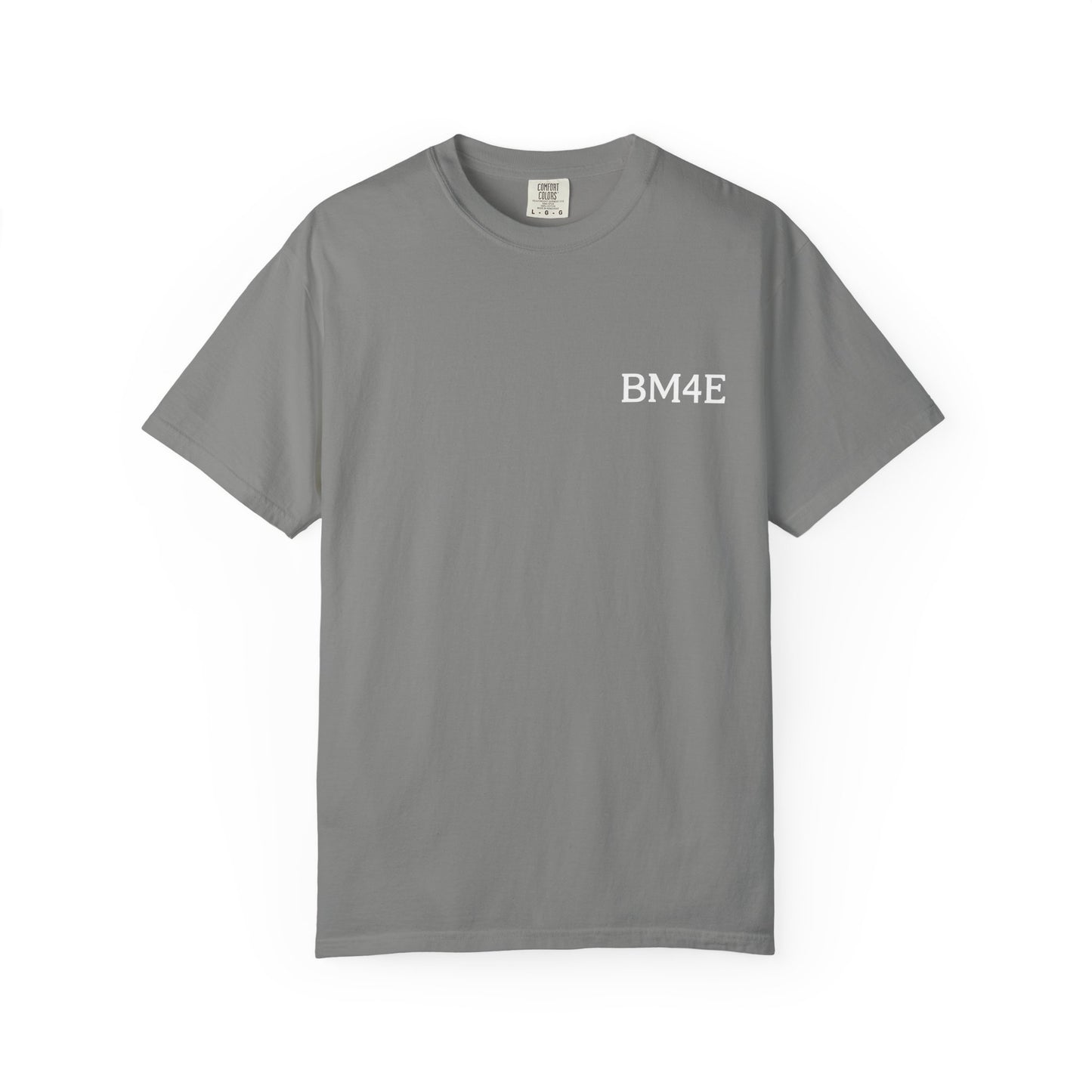 BM4E Signature Tee - White Lettering