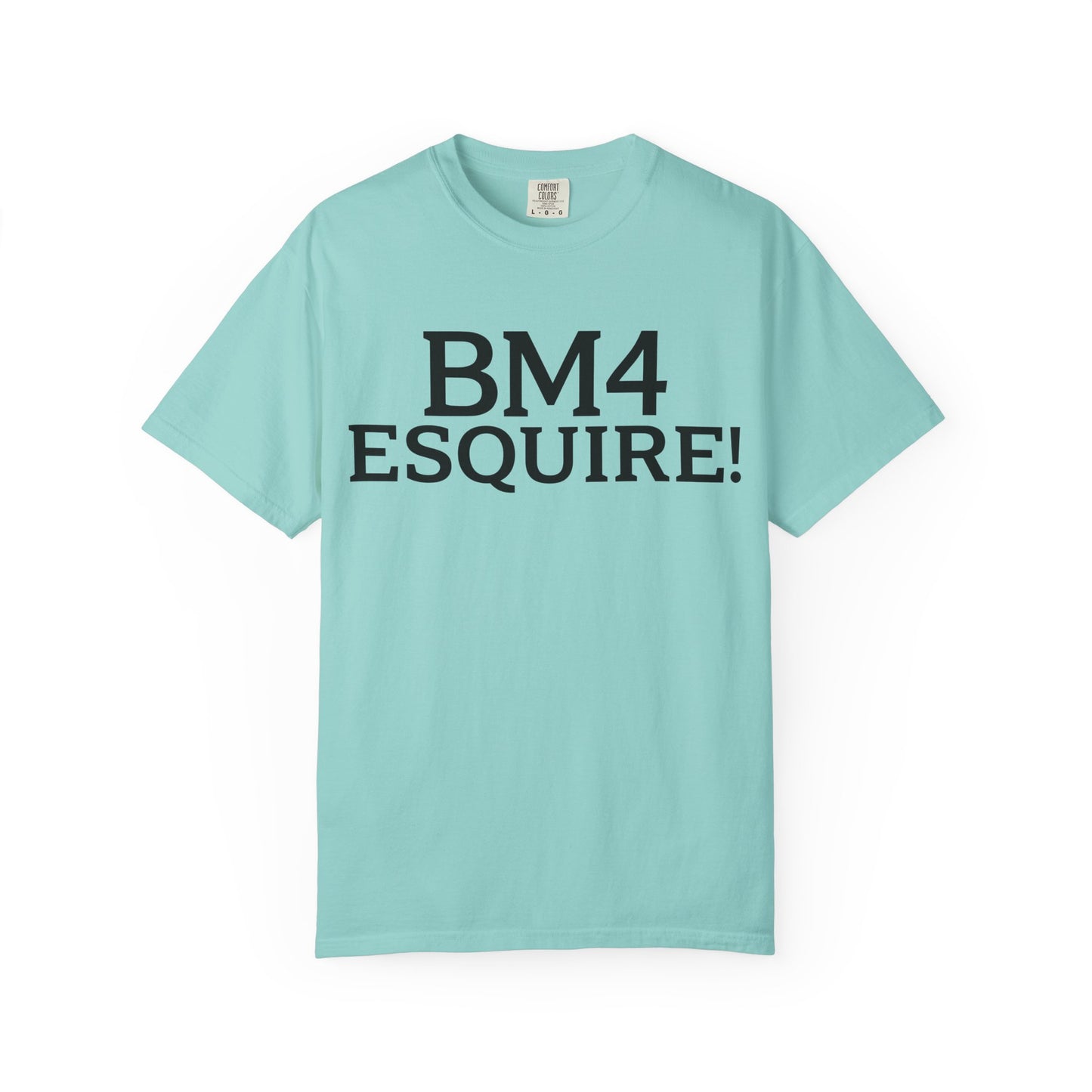 BM4 ESQUIRE - Double-Sided Print Tee (Black Lettering)